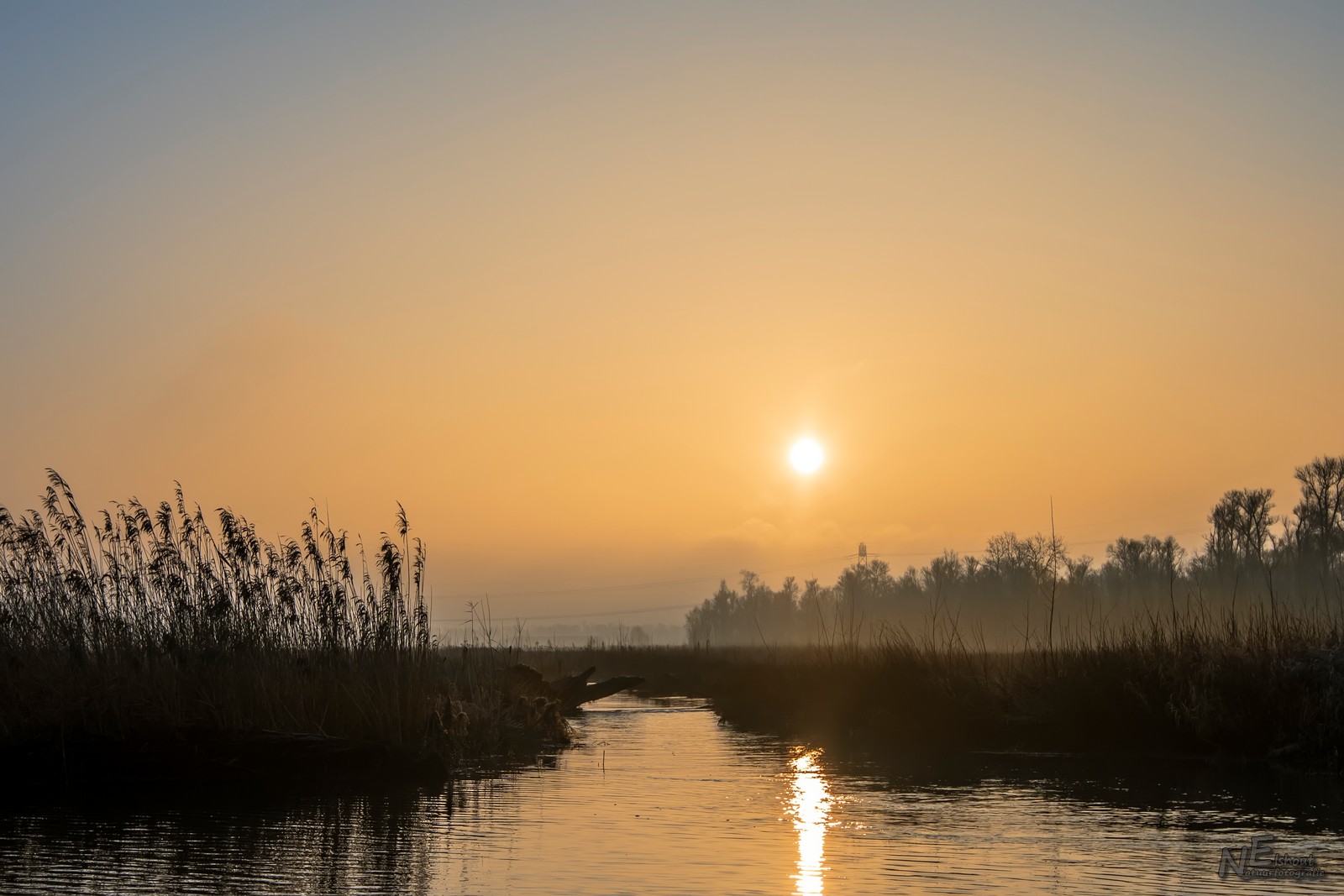 Prachtige zonsopkomst