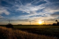 Ondergaande zon